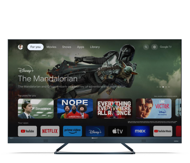 SHARP 55FQ8EG QLED 4K 144Hz Google TV Dolby Vision Dolby Atmos - 1189963 - zdjęcie 2